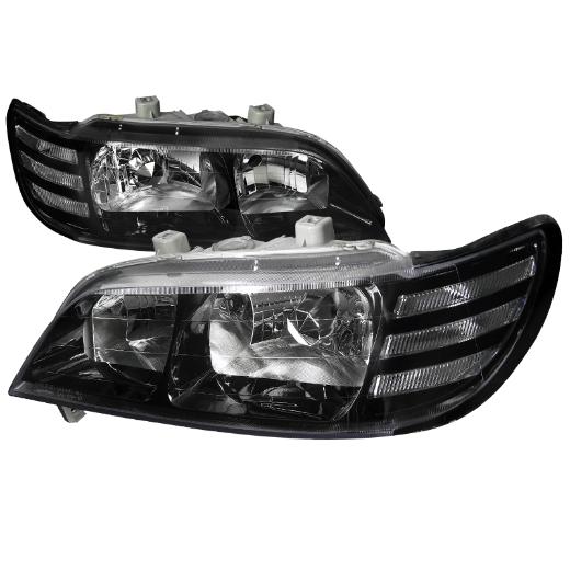 Spec D Euro Headlights (Black)