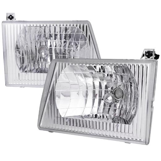 Spec D Euro Headlights (Chrome)