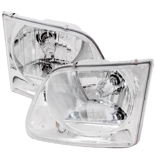 Spec D Crystal Euro Headlights (Chrome)