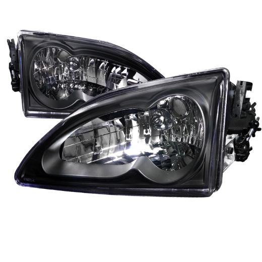 Spec D Euro Headlights (Black)