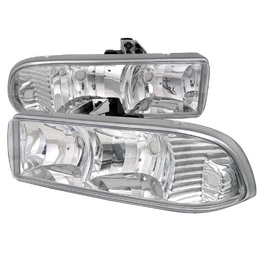 Spec D Euro Headlights (Chrome)