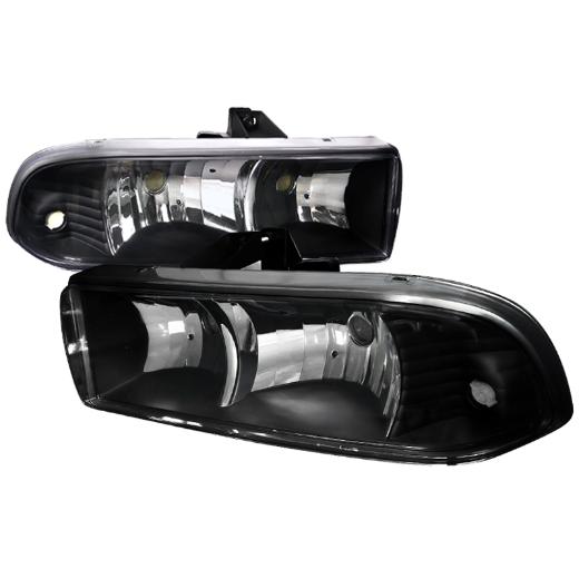 Spec D Euro Headlights (Black)