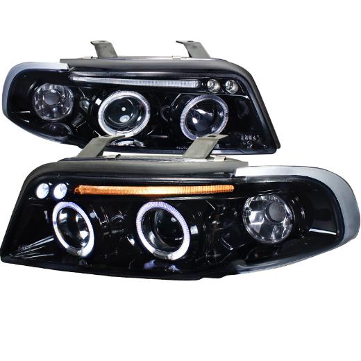 Spec D Projector Headlights (Glossed Black/Smoke)