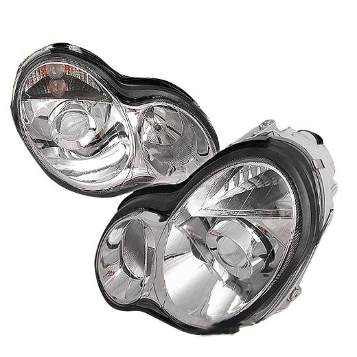 Spec D Halo Projector Headlights (Chrome)