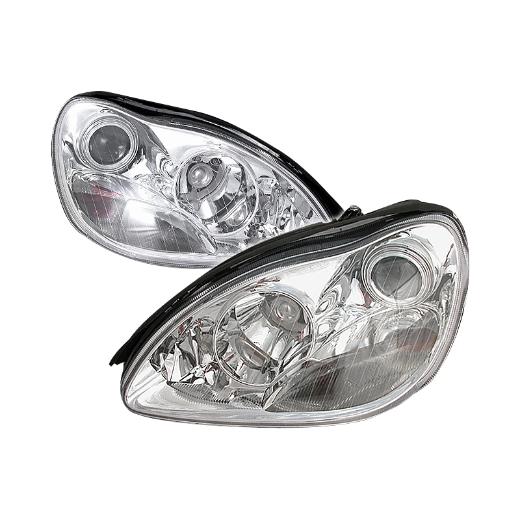 Spec D Halo Projector Headlights (Chrome)