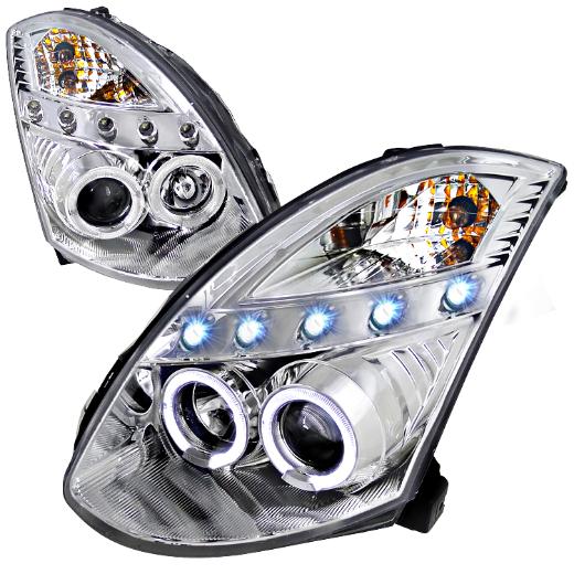 Spec D Projector Headlights (Chrome)