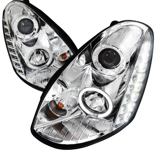 Spec D Projector Headlights (Chrome)