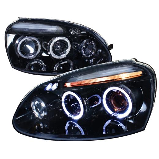 Spec D Projector Headlights (Glossed Black/Smoke)