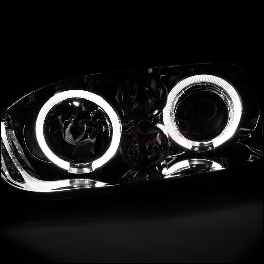 Spec D Dual Halo LED Projector Headlights