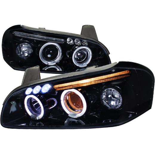 Spec D Projector Headlights (Glossed Black/Smoke)