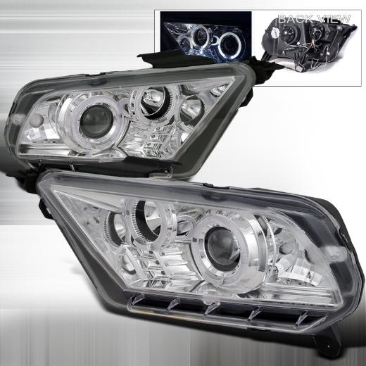 Spec D Projector Headlights (Chrome)