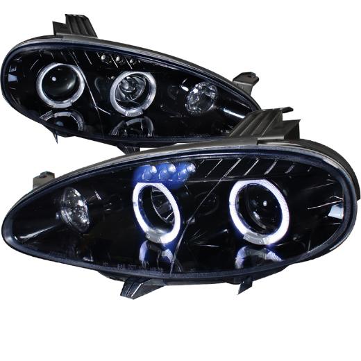 Spec D Projector Headlights (Glossed Black/Smoke)