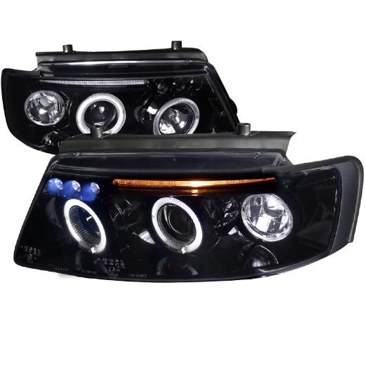 Spec D Projector Headlights (Glossed Black/Smoke)