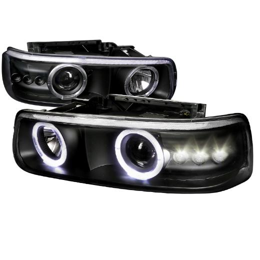 Spec D Projector Headlights (Black)