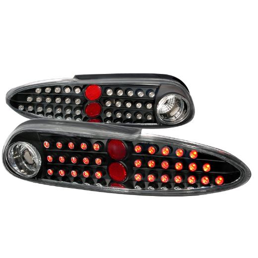 Spec D LED Tail Lights (Black)