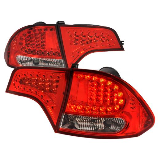 Spec D LED Tail Lights (Red)