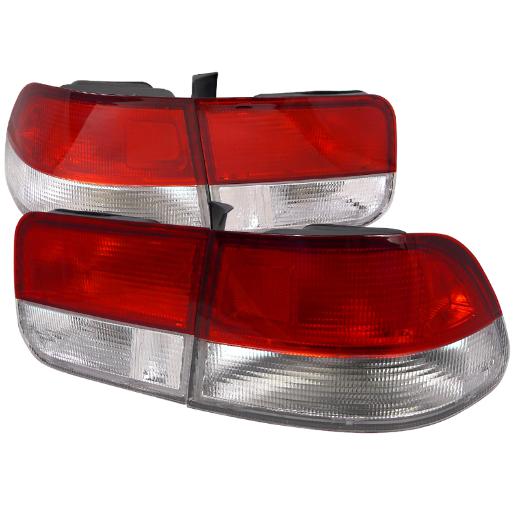 Spec D Tail Lights (Red/Clear)