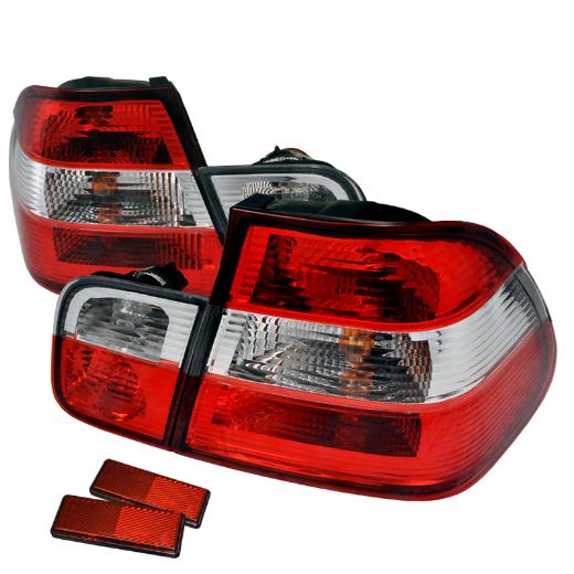 Spec D Altezza Tail Lights (Red/Clear)