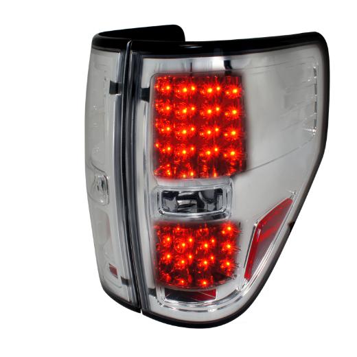 Spec D LED Tail Lights (Chrome)