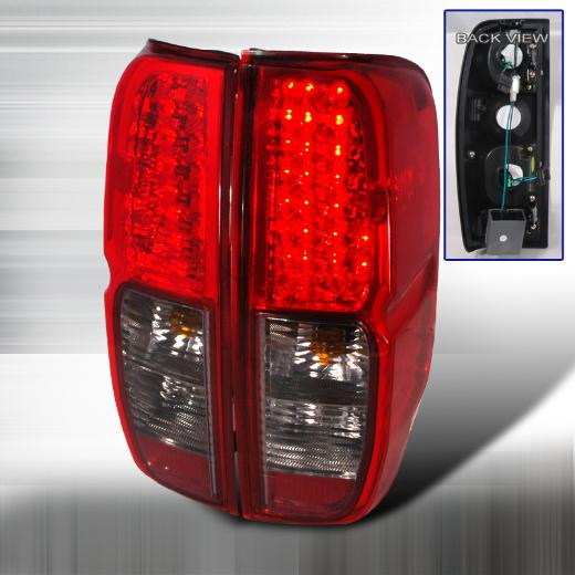 Spec D LED Tail Lights (Red/Smoke)