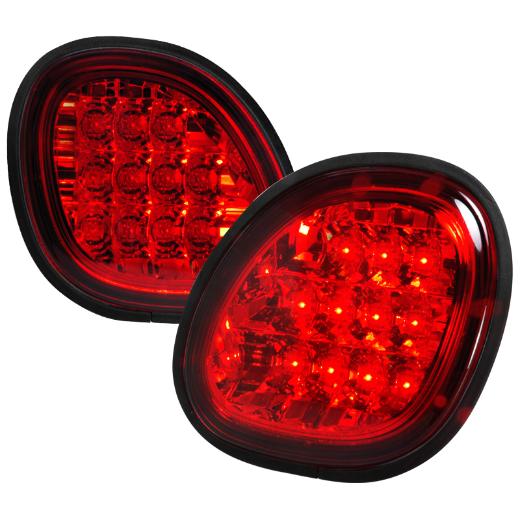 Spec D Tail Lights - LED, Red Color