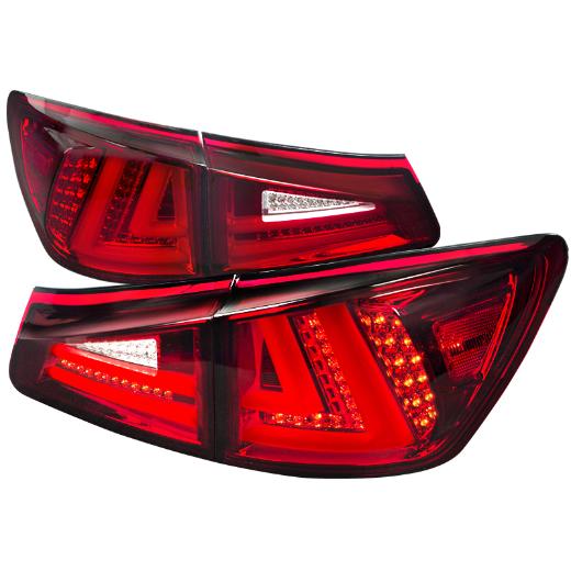 Spec D Tail Lights - LED, Red Color