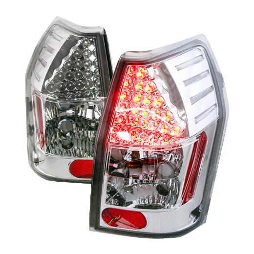 Spec D LED Tail Lights (Chrome)