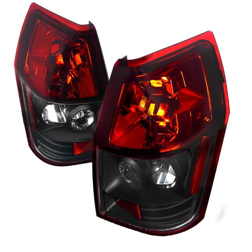 Spec D Altezza Tail Lights (Black/Red)