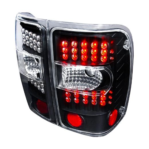 Spec D LED Tail Lights (Chrome)