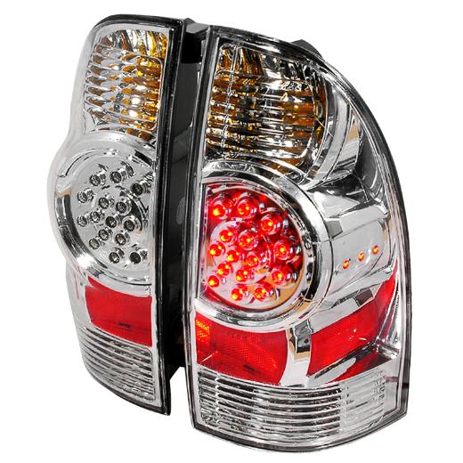 Spec D LED Tail Lights (Chrome)