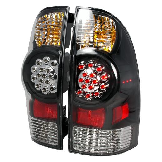 Spec D LED Tail Lights (Black)