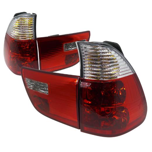 Spec D Altezza Tail Lights (Red/Clear)