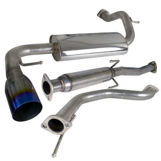 Spec D N1 Style Catback Exhaust with Burnt Tip (2.5