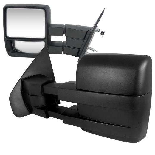 Spec D Manual Towing Mirrors - Adjustable