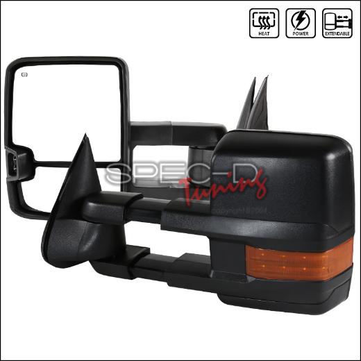 Spec D 99-02 Cv Slvd Towing Mirror