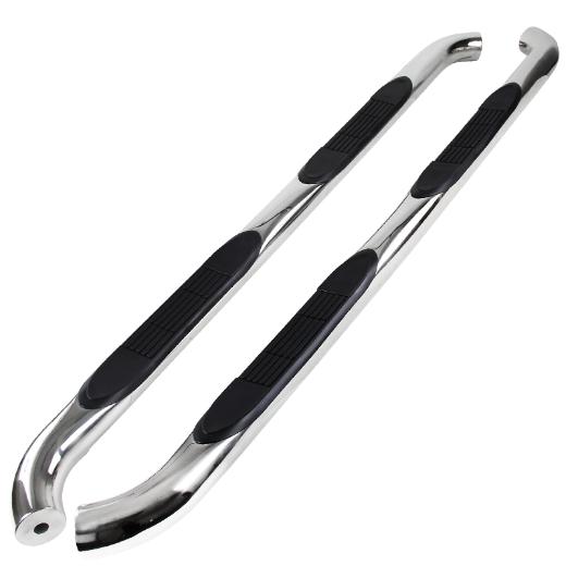 Spec D Side Step Bars- Chrome Color