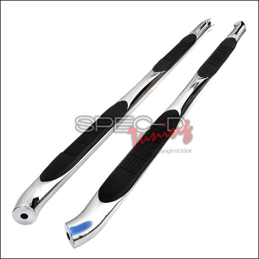 Spec D Chrome Side Step Bars