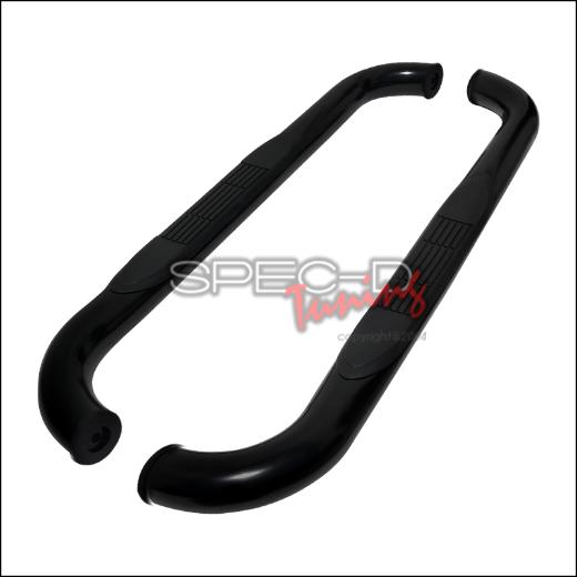 Spec D Black Side Step Bars