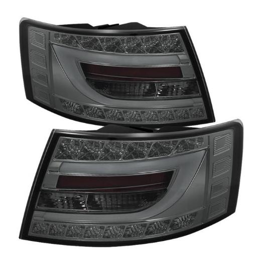 Spyder Tail Lights - Smoke, Light Bar LED