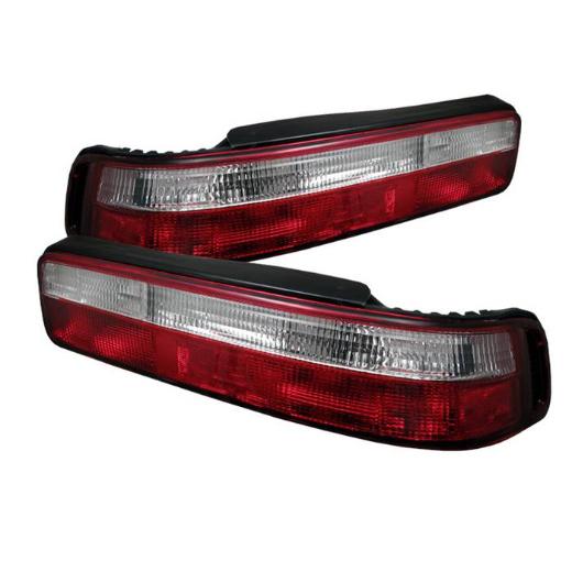 Spyder Altezza Tail Lights - Red/Clear