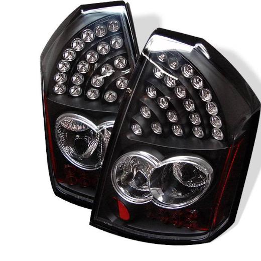 Spyder LED Tail Lights - Black