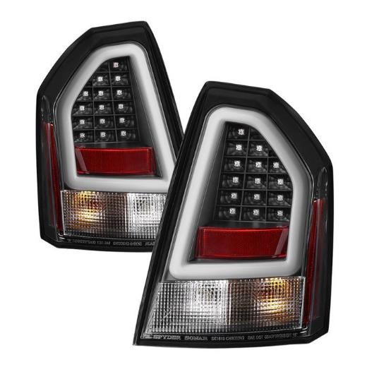 Version 2 Light Bar LED Tail Lights - Black