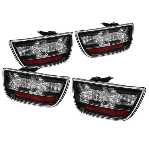 Spyder LED Tail Lights - Black