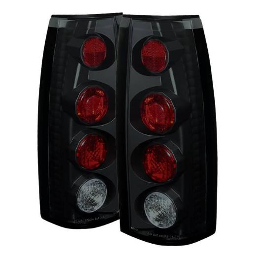 Spyder Euro Style Tail Lights, Black Smoke