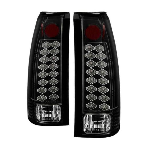 Spyder LED Tail Lights - Black