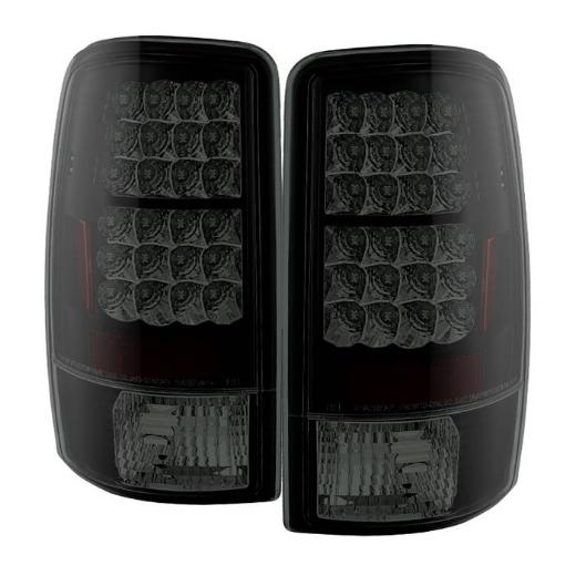 Spyder LED Tail Lights, Black Smoke