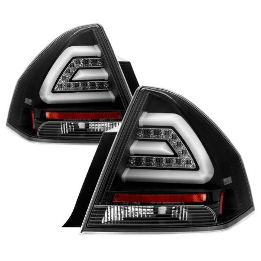 Spyder LED Tail Lights, Black