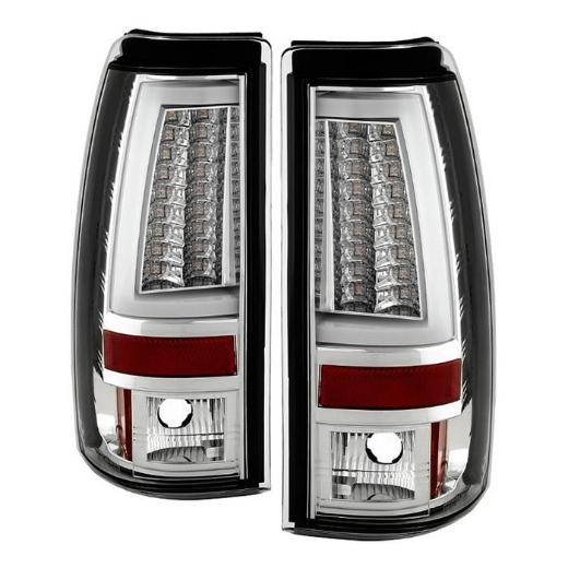 Version 2 LED Tail Lights - Chrome