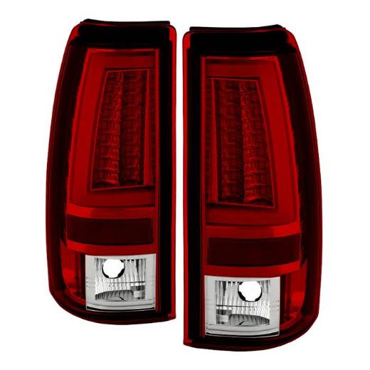 Version 2 LED Tail Lights - Red Clear