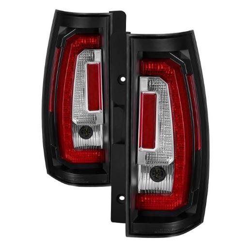 Version 2 - Light Bar LED Tail Lights - Black